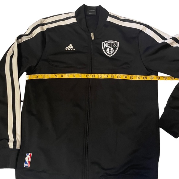 Adidas x NBA Brooklyn Nets 2012 Throwback Player Warmup Jacket - Picture 14 of 16